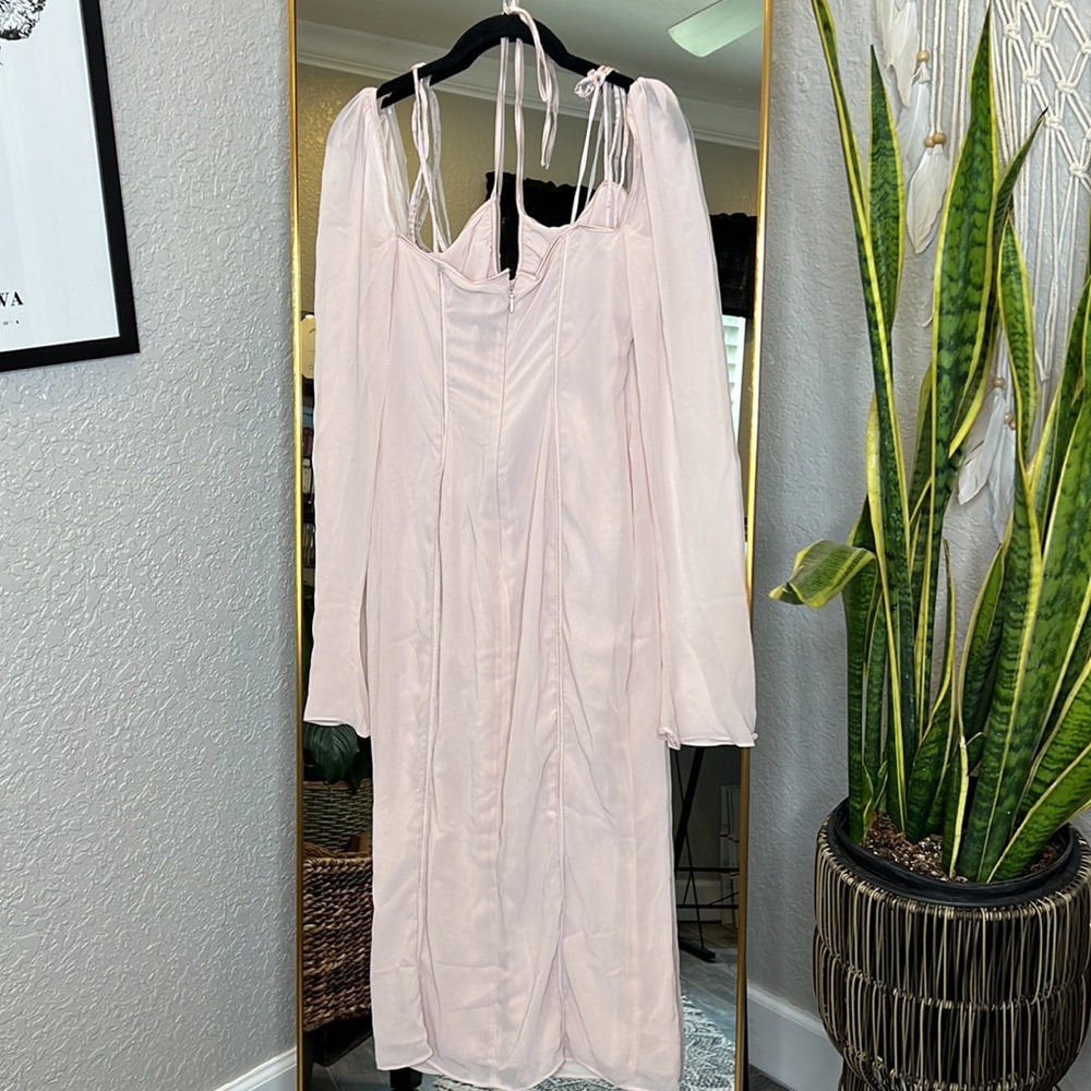 HOUSE OF CB 'Ophelia' Crystal Cutout Midi Dress NWOT - Picture 12 of 13